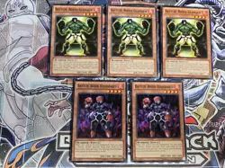 3x Battlin' Boxer Glassjaw x3 LTGY-EN017 2x Headgeared x2 LTGY-EN016 NM Yugioh - Image 1