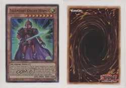 Legendary Knight Hermos 1st Ed. YuGiOh Dragons of Legend Unleashed 1k3 - Image 3