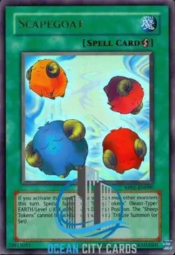Yugioh Scapegoat RP01-EN090 Ultra Rare Original Print 1996 - Image 1