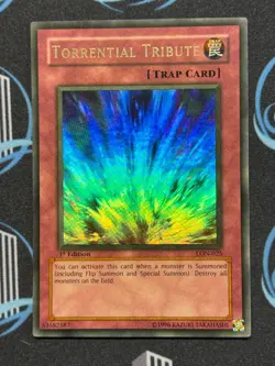 Yugioh Torrential Tribute 1st Ed Ultra LON-025 Faded Error Misprint NM - Image 1