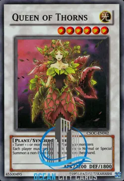 Yugioh Queen of Thorns CSOC-EN042 - Image 1