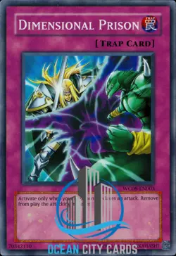 Yugioh Dimensional Prison Super Rare WC08-EN003 - Image 1