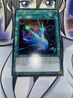 Yugioh Dark Ruler No More TN19-EN014 Prismatic Secret Rare Limited Ed - Image 1