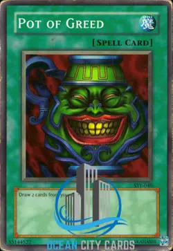 YUGIOH POT OF GREED COMMON MIXED SETS MP - Image 3