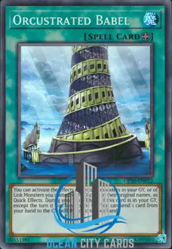 Yugioh Orcustrated Babel OP10-EN012 Super Rare NM - Image 1