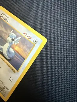 Pokemon Dratini 26/102 1st Edition Shadowless Base Set Card Unplayed Near Mint - Image 3