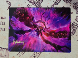 MTG Hades, Sorcerer of Eld Gold Stamp Art Series Card Final Fantasy NM - Image 1