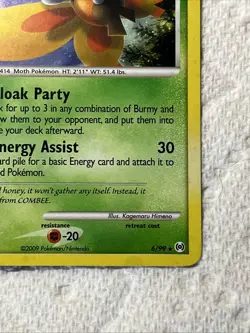 Mothim 6/99 Arceus Holo Pokemon Card Near Mint! - Image 4