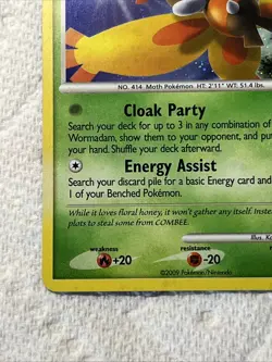 Mothim 6/99 Arceus Holo Pokemon Card Near Mint! - Image 5