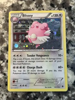 Blissey - 81/119 - Holo Pokemon Card Phantom Forces Rare NM 2014 - Image 1