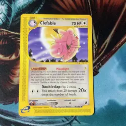 2002. Rare Non Holo Clefable Expedition English Pokemon Card 41/165 MINT - Image 1