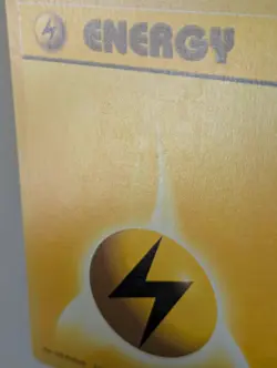 Pokemon Card WOTC Lightning Energy 100/102 Base Non-holo Unlimited 1999 - LP - Image 4