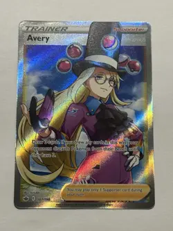 Avery 187/198 - Chilling Reign - Ultra Rare Holo Trainer Pokemon Card Near Mint - Image 1