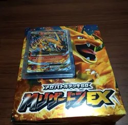 Pokemon Official Card Mega Battle Deck 60 M Charizard EX Japanese Deck RARE - Image 1