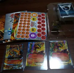 Pokemon Official Card Mega Battle Deck 60 M Charizard EX Japanese Deck RARE - Image 2
