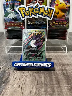 Pokemon Arbok Holo Illustration Card 176/162 Temporal Forces Rare - Image 1