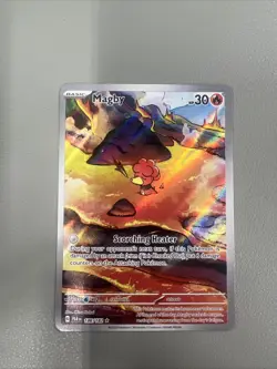 Magby Pokemon Trading Card Game Holofoil Basic Card - Image 1