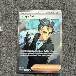 Larry's Skill 139/131 - Prismatic Evolutions - Ultra Rare - Pokemon Card - Image 1