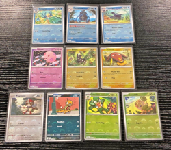Pokemon TCG Black Bolt And White Flare Poke Ball Reverse Holo Card bundle x10 - Image 1