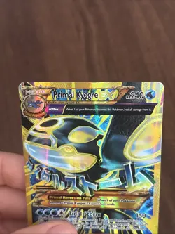 Primal Kyogre EX Shiny Full Art Holo Ultra Rare Card 96/98 XY-Ancient Origins - Image 3