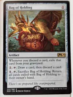 Bag of Holding - Magic 2020 Core Set M20 - Magic the Gathering MTG Nice! - Image 1