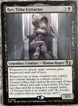 Rev, Tithe Extractor- Foundations Jumpstart Regular MTG-NM - Image 1