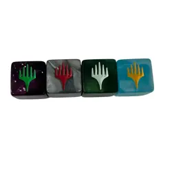 Magic the Gathering Planechase Dice Lot of 4 March of The Machine - Image 1