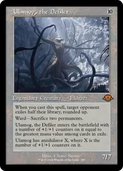 MTG English Ulamog, the Defiler (Retro Frame) NM Normal Modern Horizons 3 - Image 1