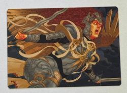MTG Magic MKM Murders At Karlov Manor Art Series #41 Aurelia, the Law Above - Image 1