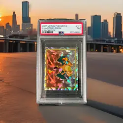 Pokemon Merlin Series 2 - CRACKED ICE - PSA 7 - Charizard Glurak Dracaufeu - Image 1