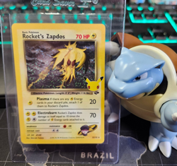 Rocket's Zapdos - 15/132 - Pokemon Celebrations Classic Collection Holo Rare NM - Image 1