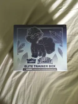 Sword And Shield Silver Tempest Elite Trainer Box ETB Pokemon Sealed Box - Image 1