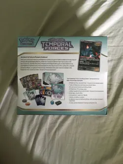Scarlet And Violent Temporal Forces Elite Trainer Box ETB Pokemon Sealed Box - Image 2