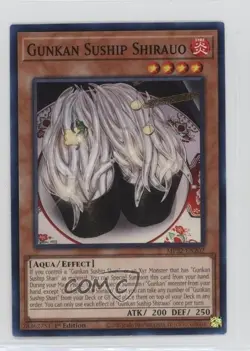 Gunkan Suship Shirauo 1st Ed. YuGiOh Tin of the Pharaoh's Gods #MP22-EN202 1at2 - Image 1