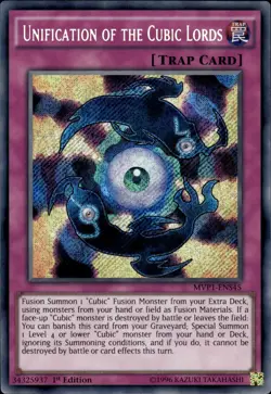 Unification Of The Cubic Lords - Secret Rare 1st Ed. MVP1-ENS45 - NM - YuGiOh - Image 1
