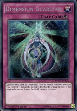 Dimension Guardian - Secret Rare 1st Edition MVP1-ENS24 - NM - YuGiOh - Image 1