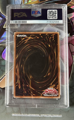 YuGiOh PSA Graded 9 Red-Eyes Black Dragon 15AX-KRM07 Secret Rare - Image 3