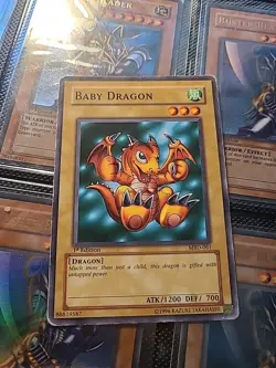 Yugioh: Baby Dragon - MRD-061 - Common - 1st Edition NA English Vintage - Image 1