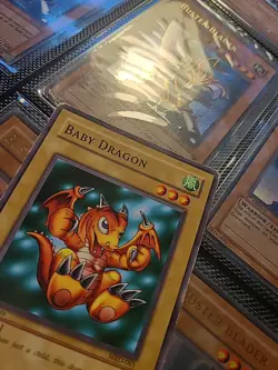 Yugioh: Baby Dragon - MRD-061 - Common - 1st Edition NA English Vintage - Image 5