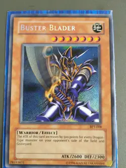 carte yugioh Buster Blader Secret Rare BPT-008 - Image 1