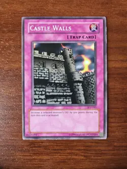 YuGiOh Starter Deck: Joey - SDJ-045 CASTLE WALLS, Regular Common - Image 1