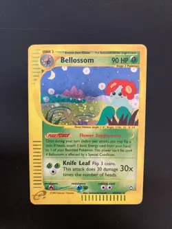 Pokemon Card Bellossom Holo H5/H32 Aquapolis ENG inglese played PL - Image 1