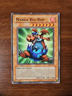 YuGiOh Starter Deck: Pegasus - SDP-022 MANGA RYU-RAN, 1st Edition Common - Image 1