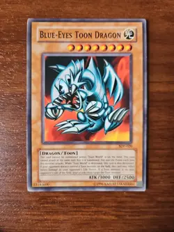 YuGiOh Starter Deck: Pegasus - SDP-020 BLUE-EYES TOON DRAGON, Regular Common - Image 1