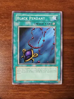 YuGiOh Starter Deck: Pegasus - SDP-025 BLACK PENDANT, Regular Common - Image 1