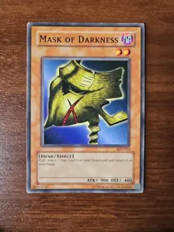 YuGiOh Starter Deck: Pegasus - SDP-013 MASK OF DARKNESS, Regular Common - Image 1