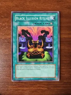 YuGiOh Starter Deck: Pegasus - SDP-038 BLACK ILLUSION RITUAL, Regular Common - Image 1