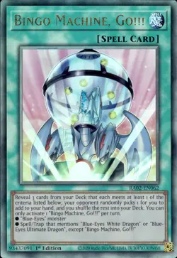 Bingo Machine, Go!!! - Ultimate Rare 1st Edition RA02-EN062 - NM - YuGiOh - Image 1