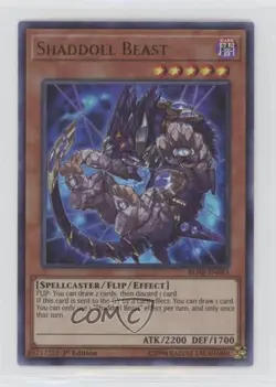 Shaddoll Beast (UR) 1st Ed. YuGiOh Battles of Legends: Hero's Revenge e6j - Image 1