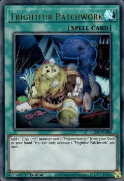 Frightfur Patchwork - Ultra Rare 1st Edition BLCR-EN086 - NM - YuGiOh - Image 1